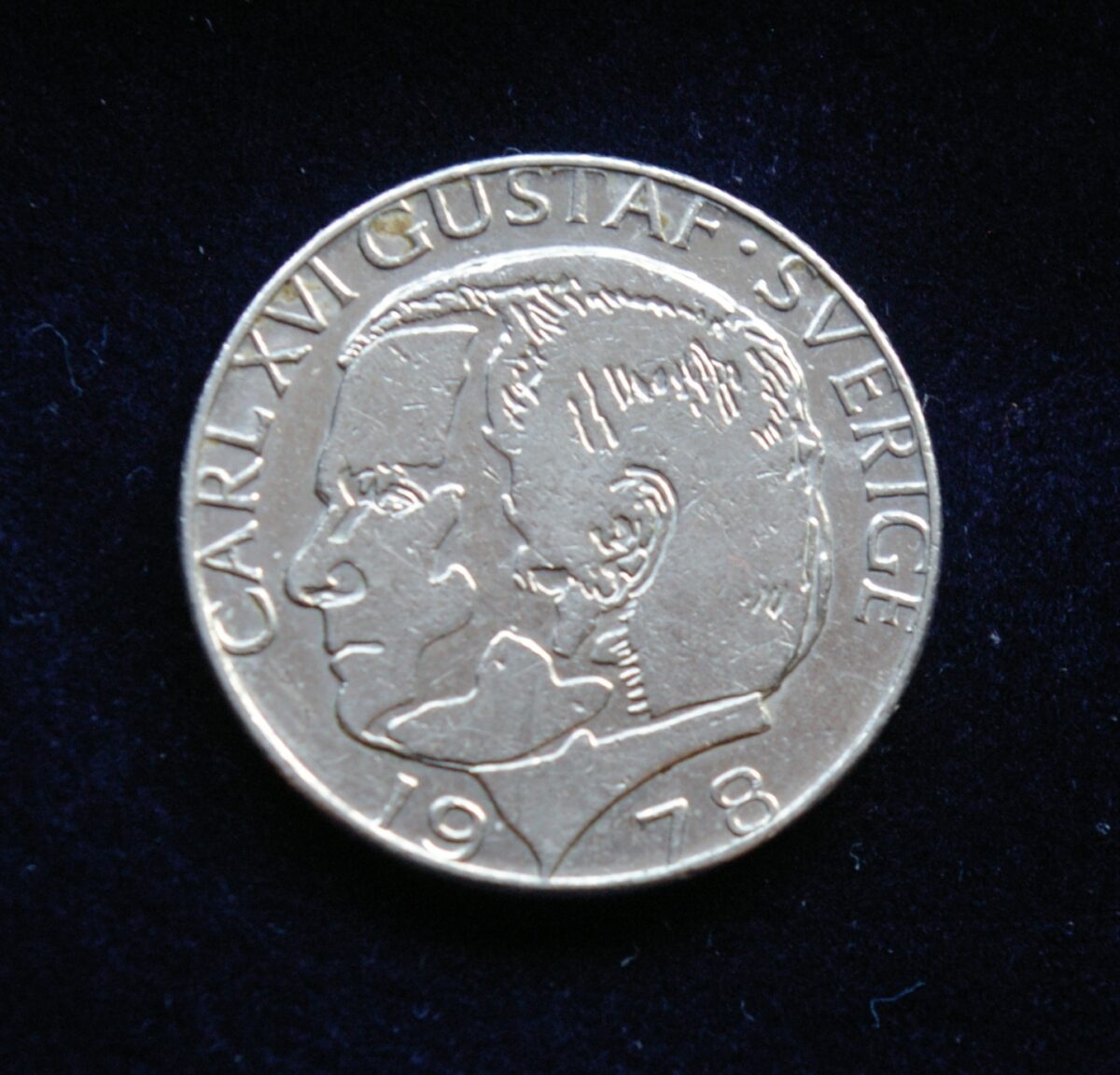 Švedija, 1 krona 1978m