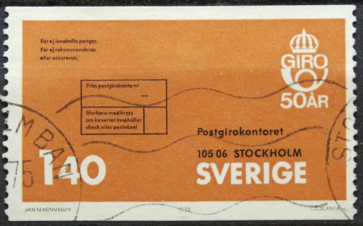 Švedija, MiNr 891 Used (O) G