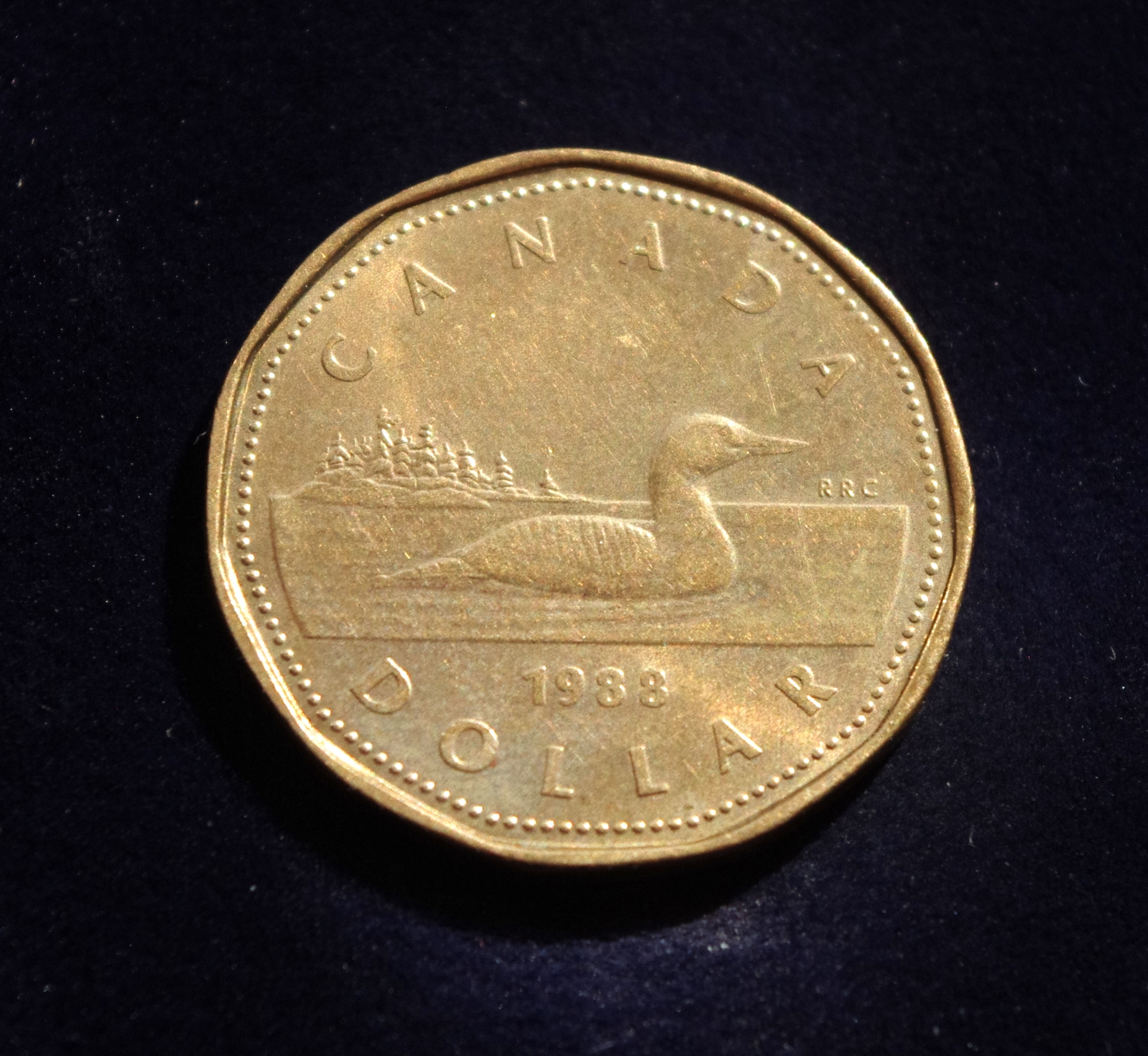 Kanada, 1 doleris 1988m