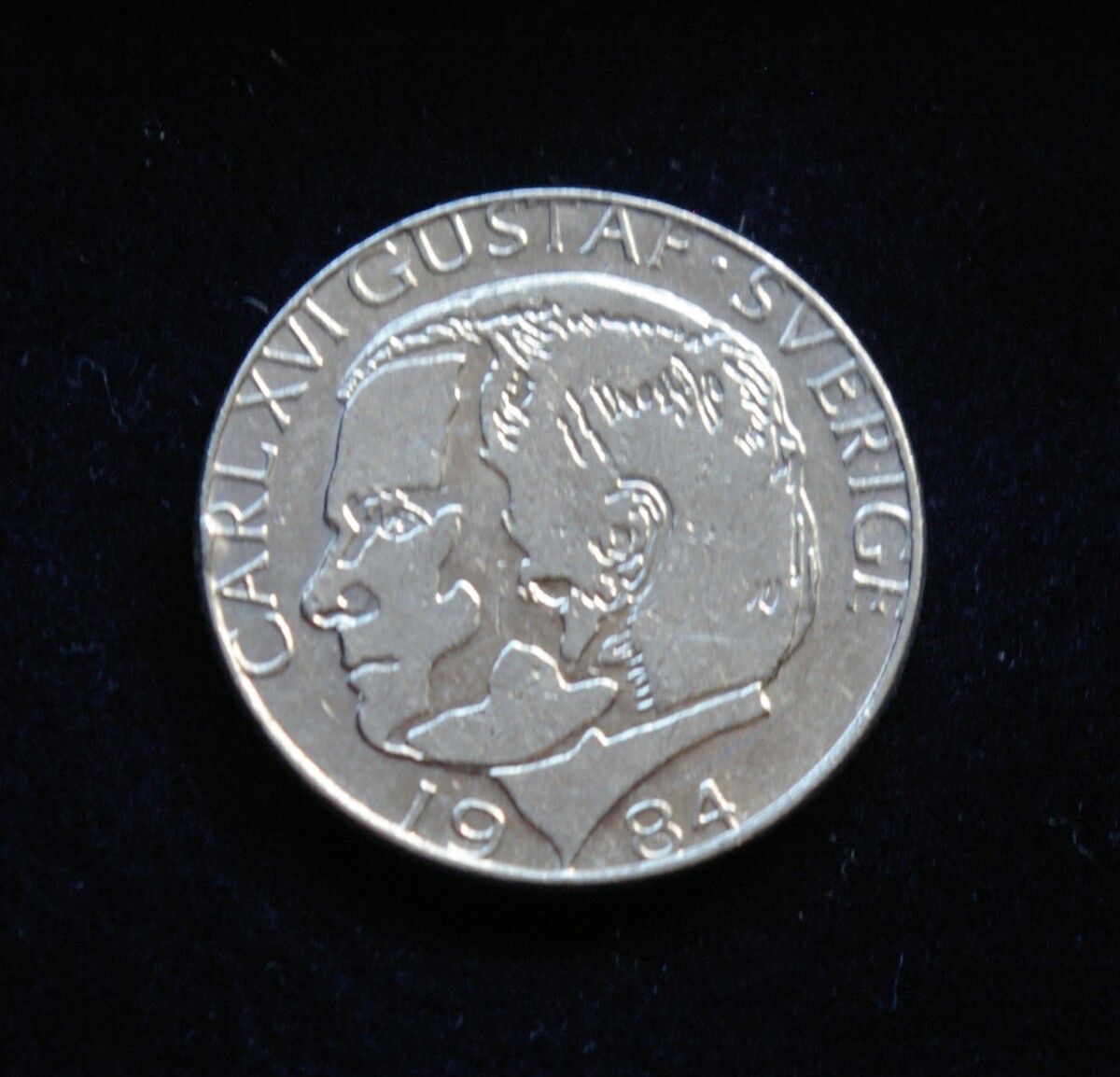 Švedija, 1 krona 1984m