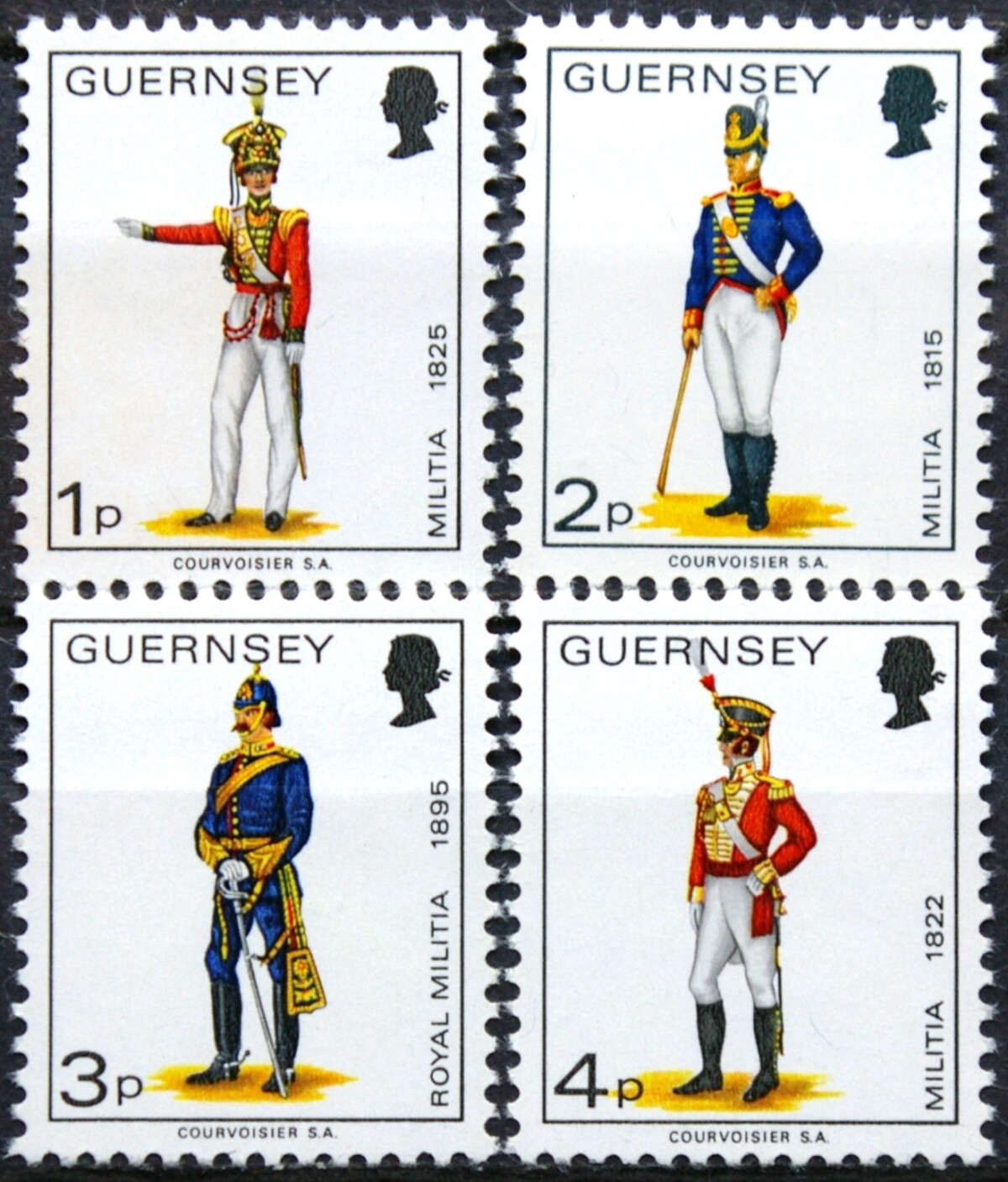 Gernsis, ScNr 96, 98, 100, 102 MNH**