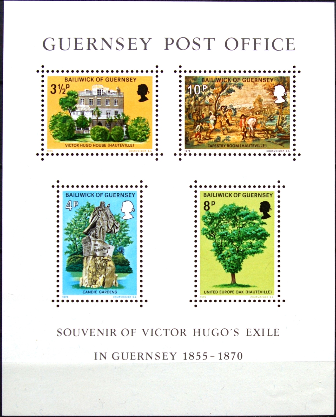 Gernsis, blokas ScNr 123-126 MNH**