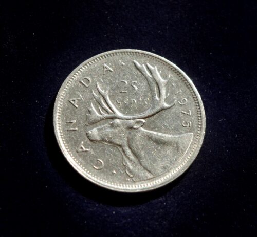 Kanada, 25 centai 1975m