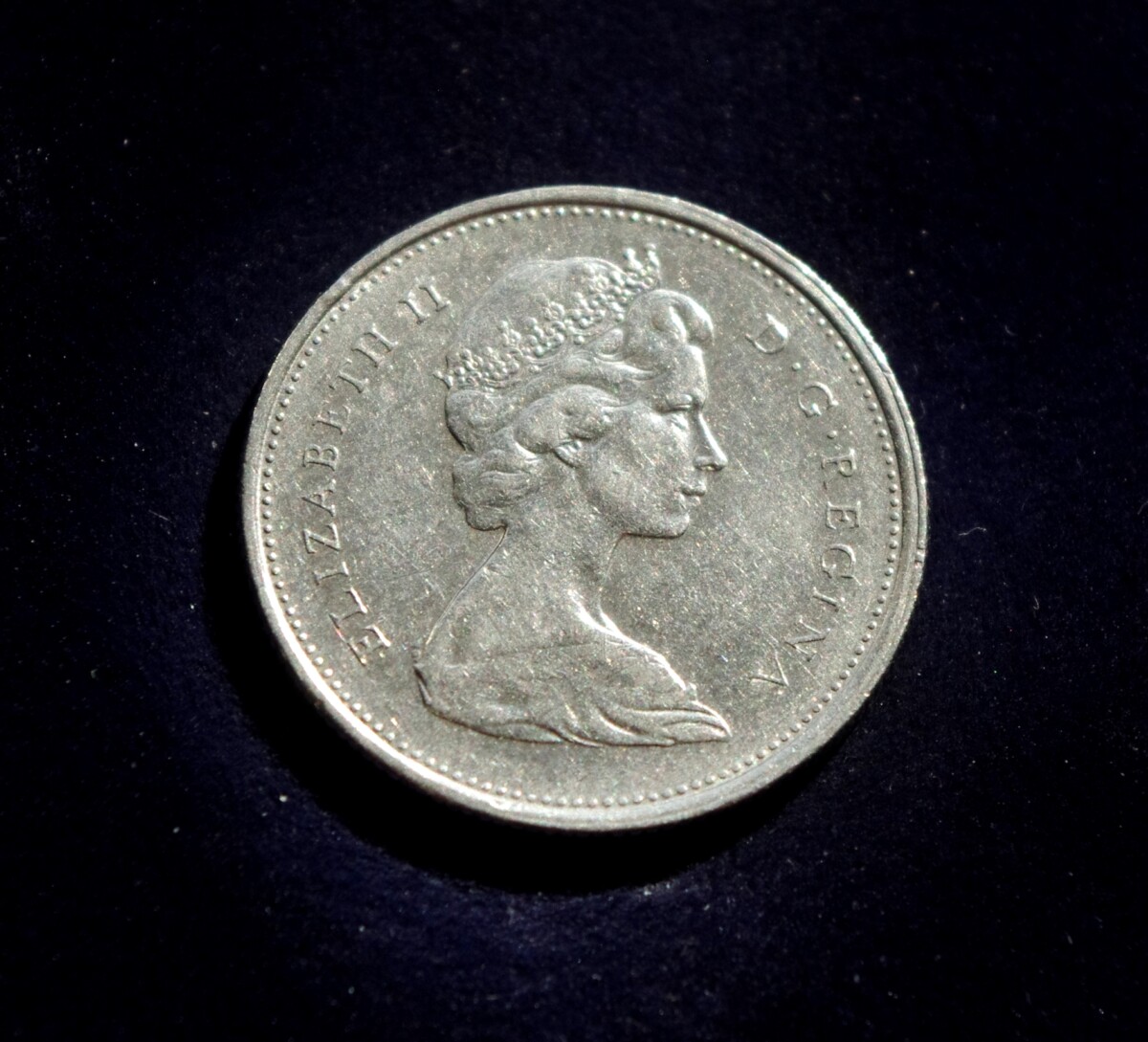Kanada, 25 centai 1975m