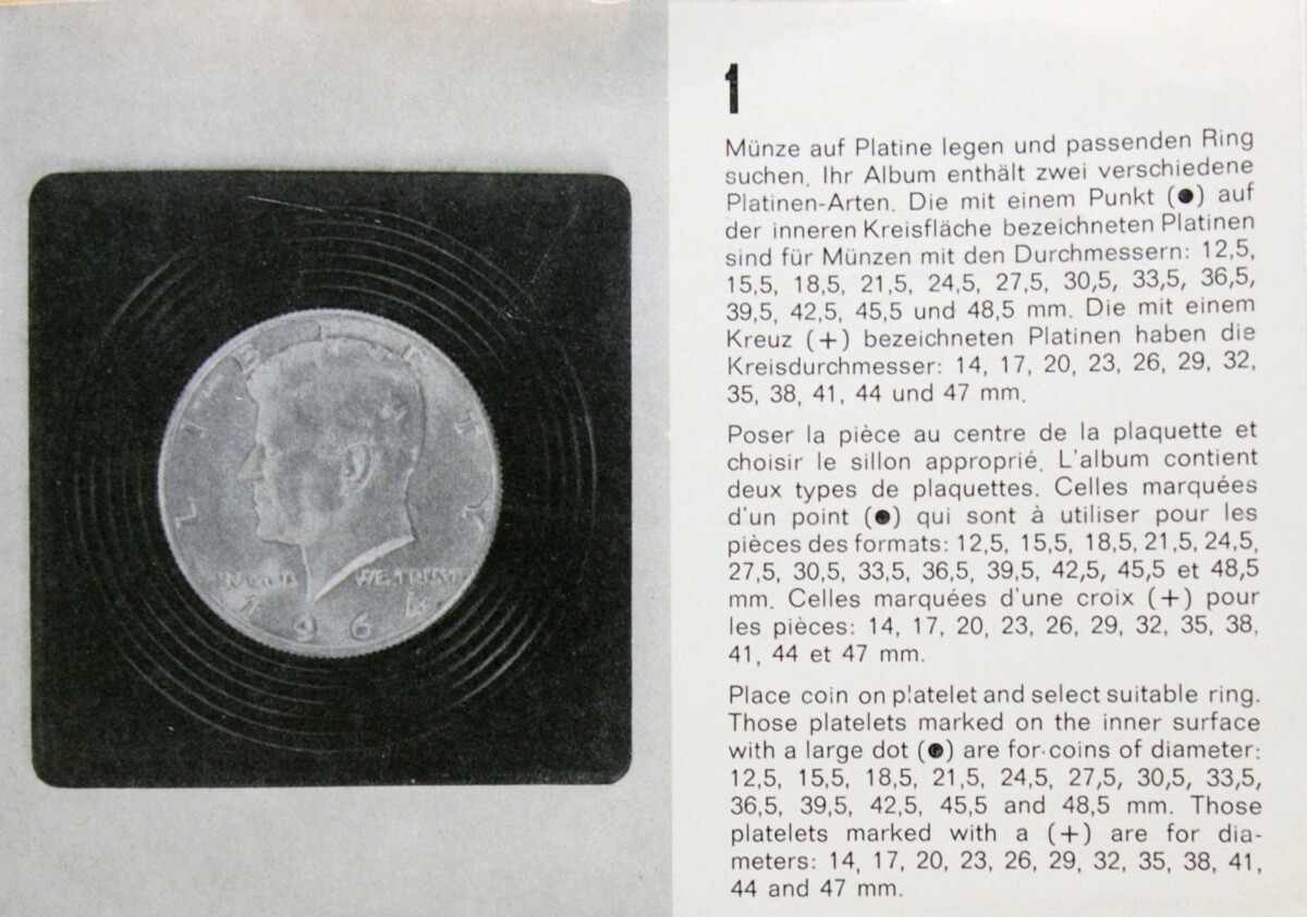 Monetų albumas SAFE Coin-Combi