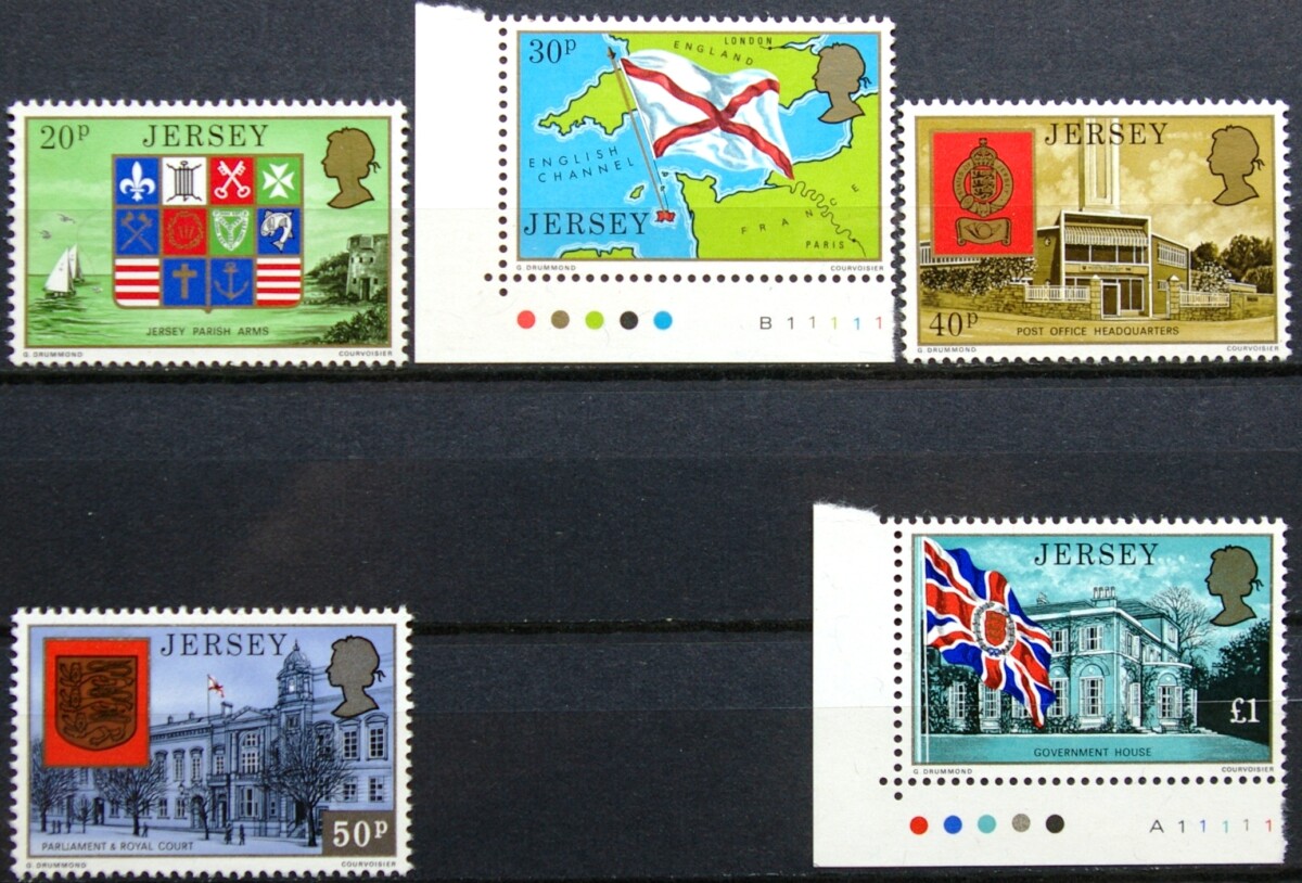 Džersis, MiNr 144-148 MNH**