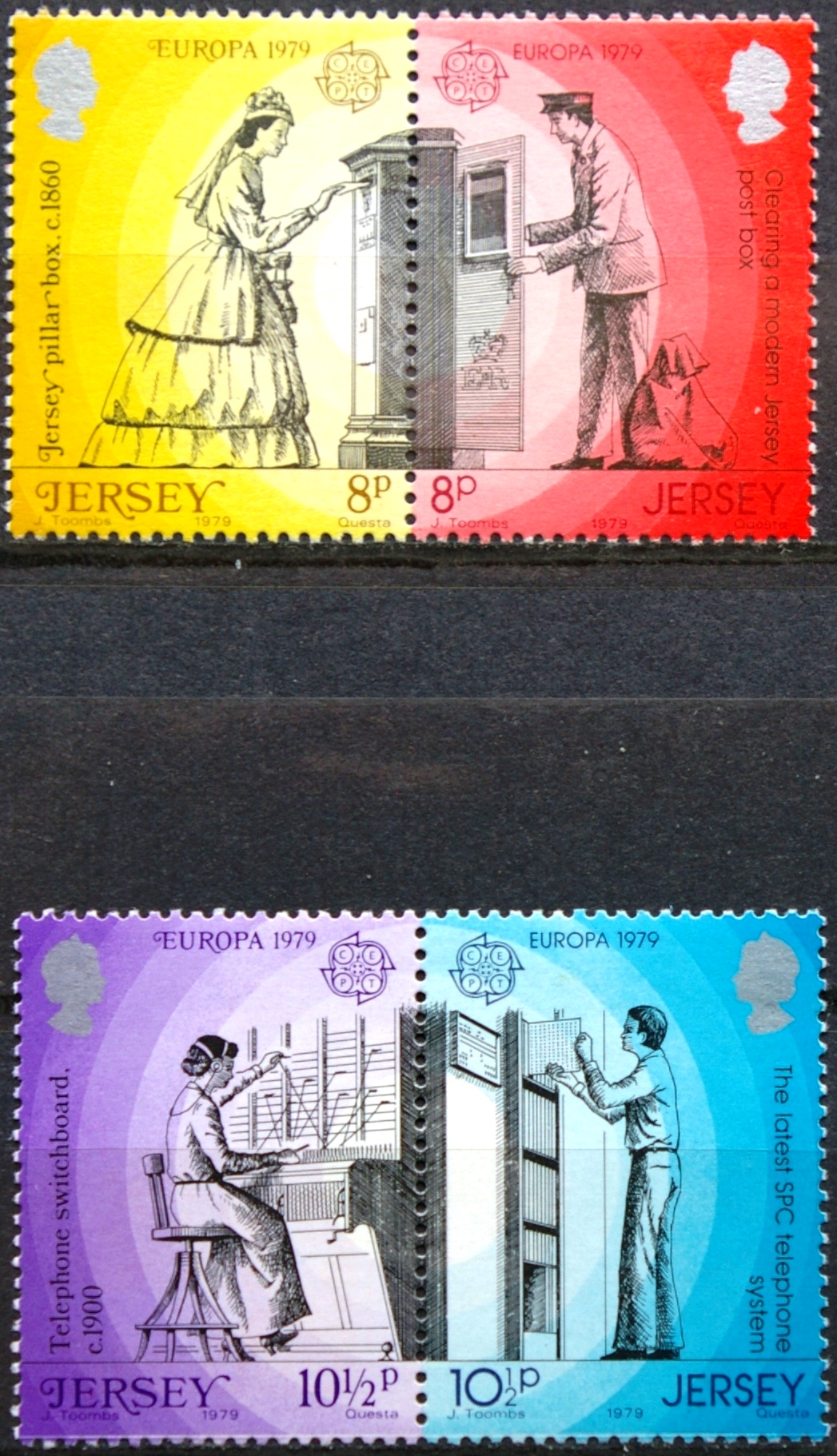 Džersis, pilna serija, MiNr 192-195 MNH**