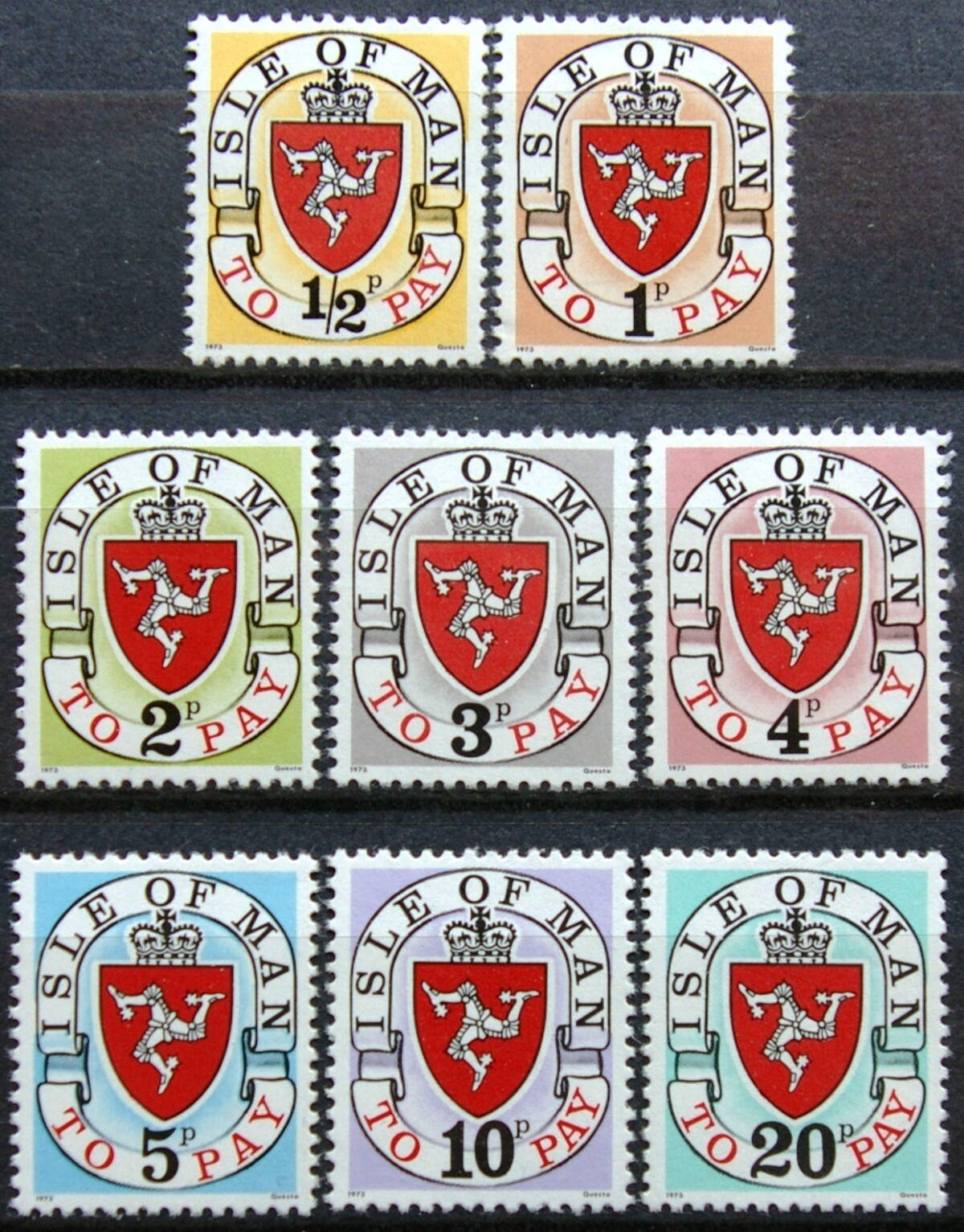 Meno sala, pilna serija ScNr J1-J8 MNH**