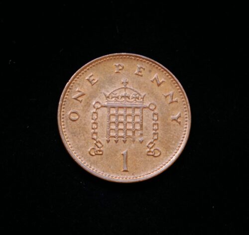 Didžioji Britanija, 1 pensas 1998m