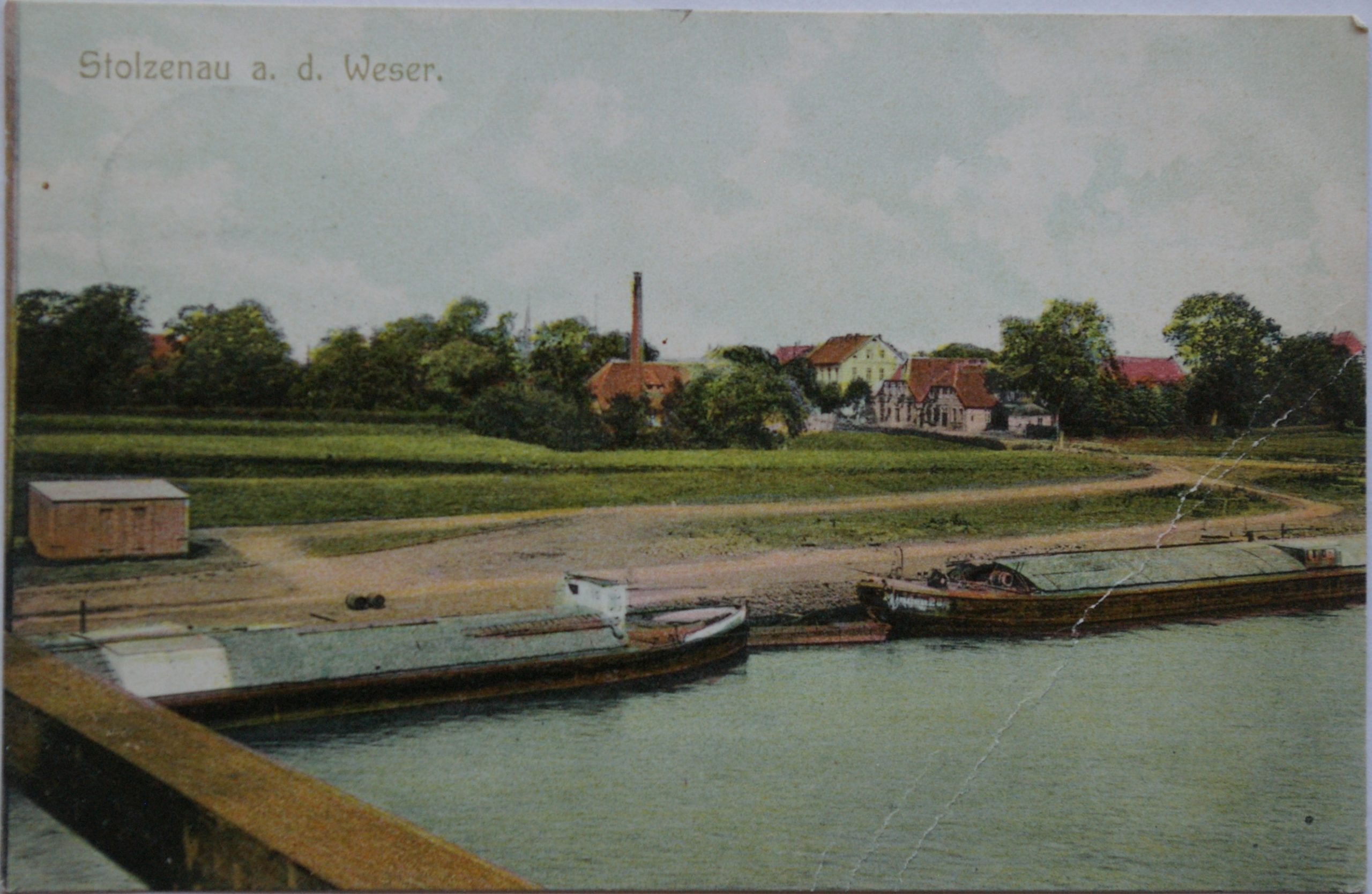 Vokietijos Reichas, Stolzenau 1909m atvirlaiškis