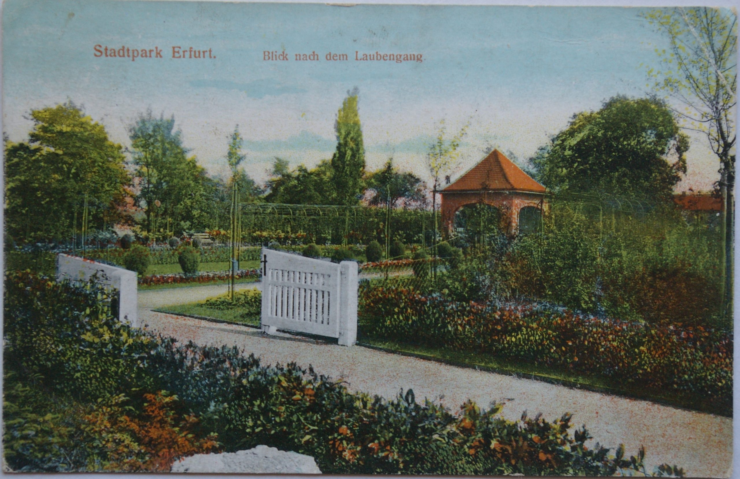 Vokietijos Reichas, Erfurtas 1911m atvirlaiškis