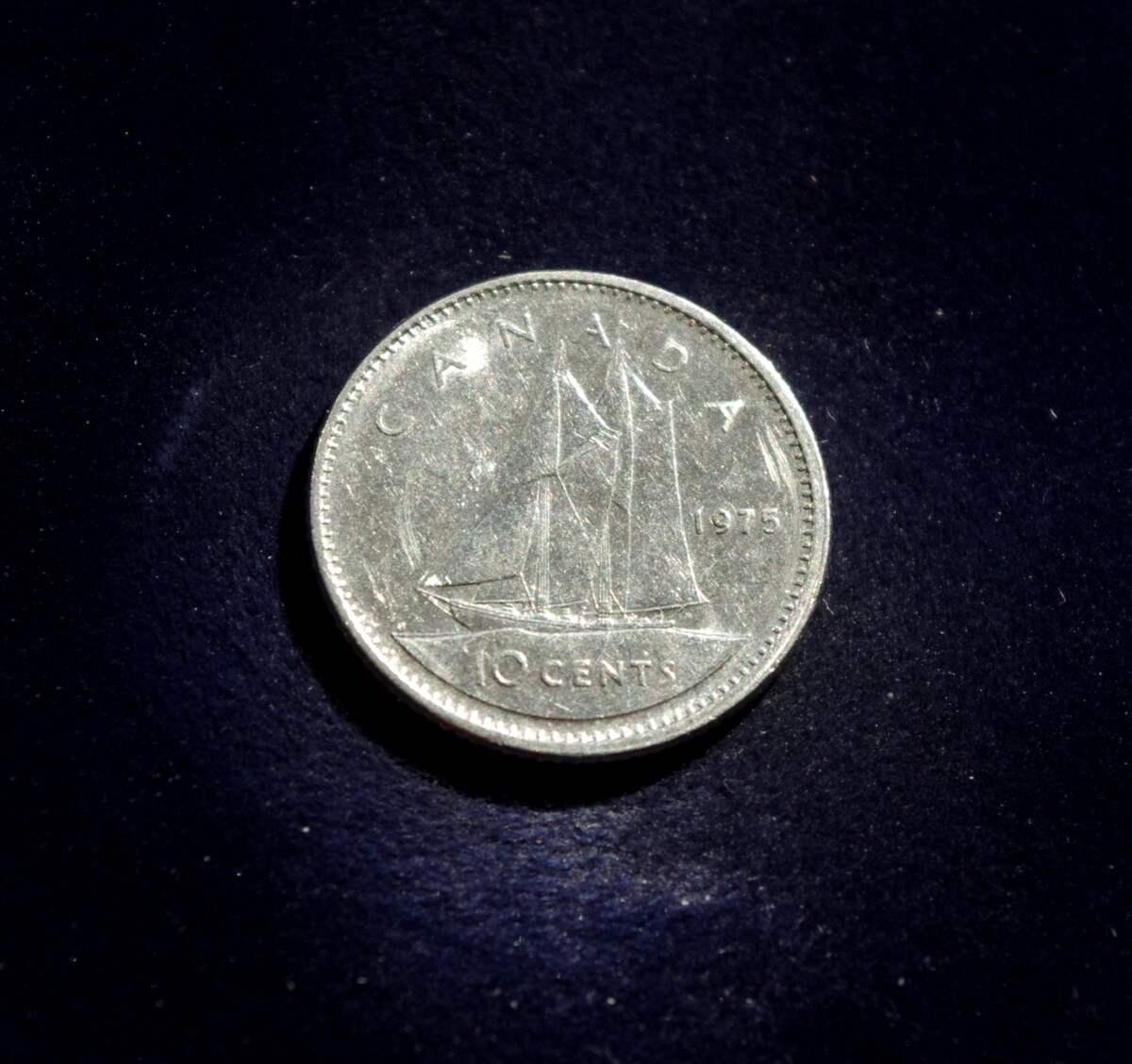 Kanada, 10 centų 1975m