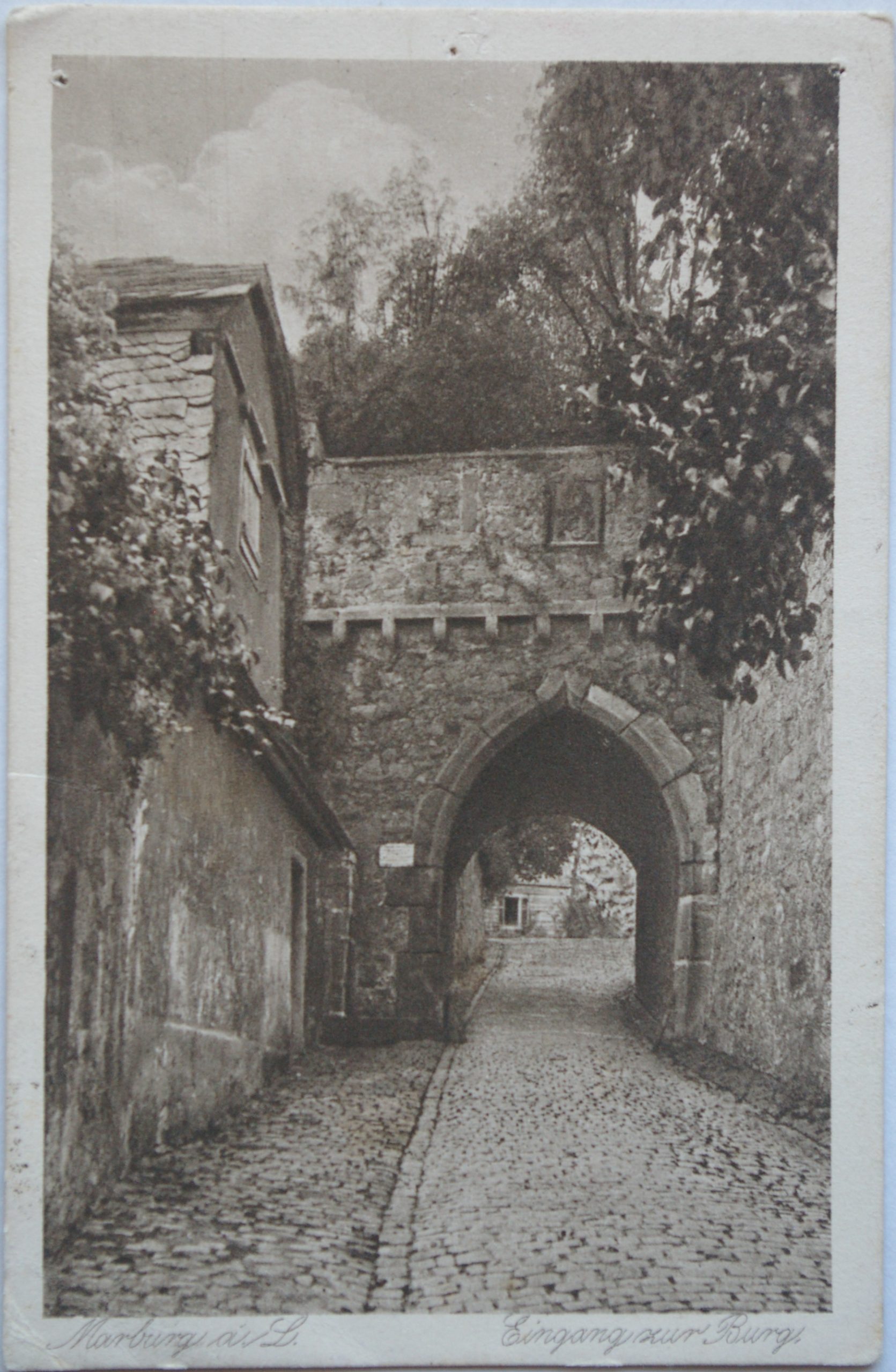 Vokietijos Reichas, Marburgas 1922m atvirlaiškis