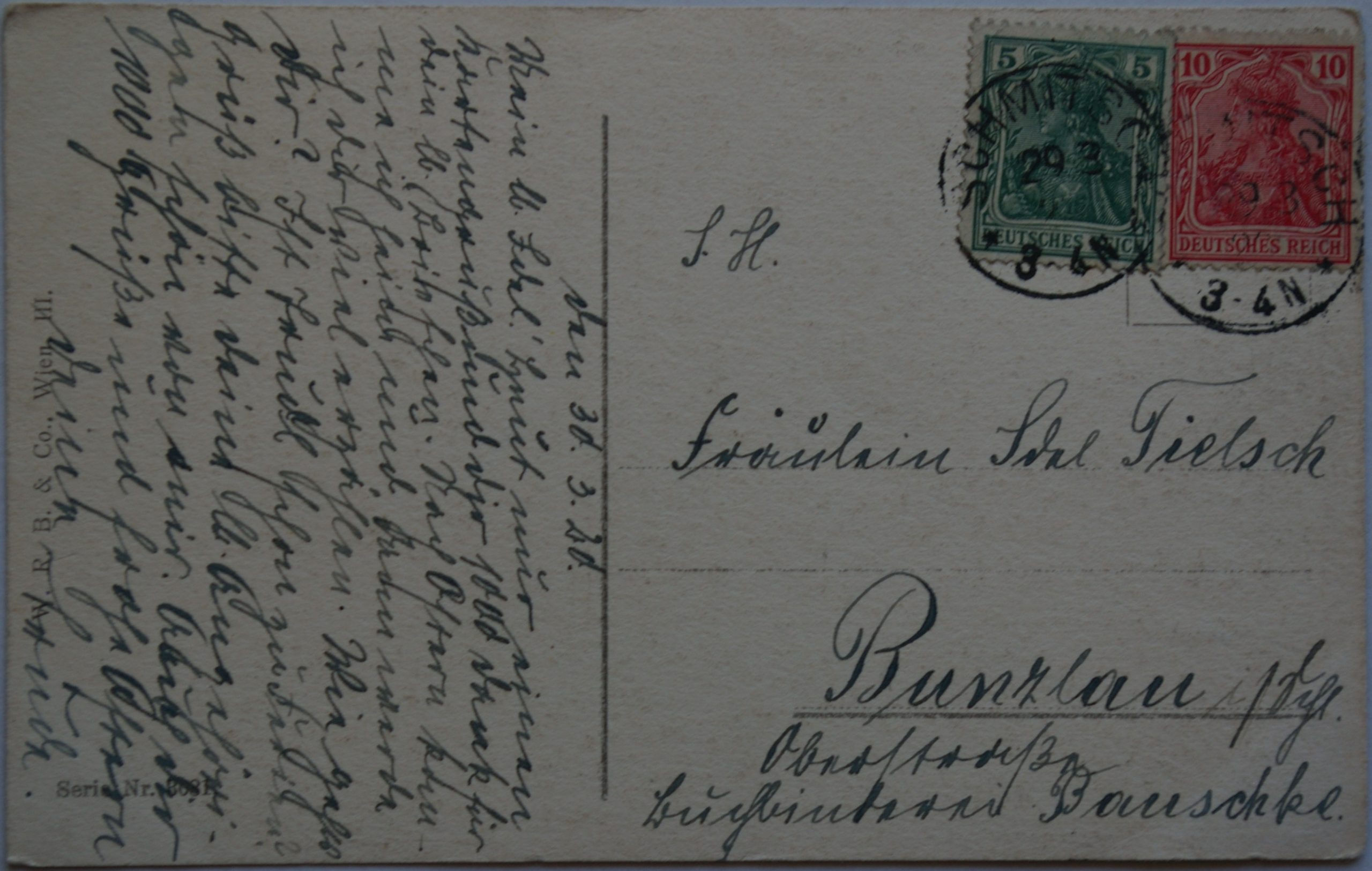 Vokietijos Reichas, 1922m atvirlaiškis