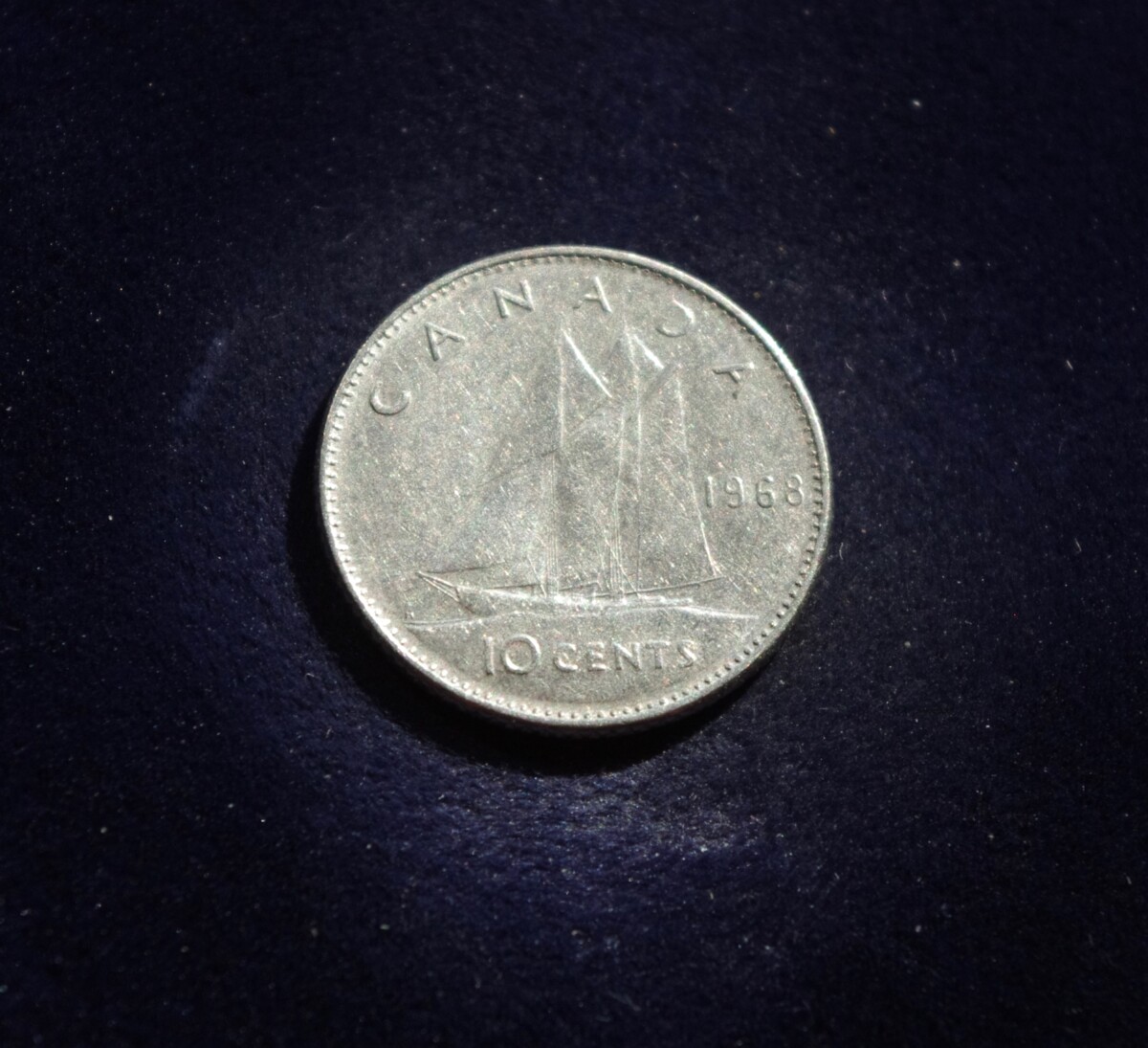 Kanada, 10 centų 1968m