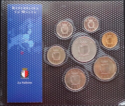 Malta, monetų rinkinys UNC