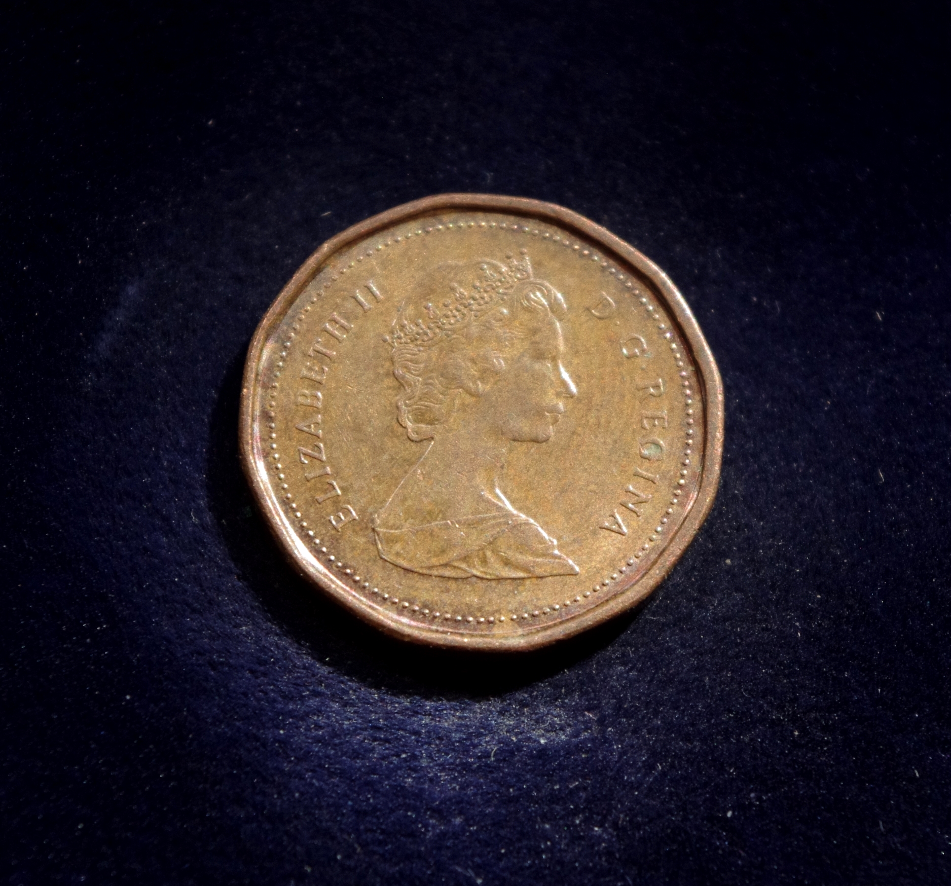 Kanada, 1 centas 1989m