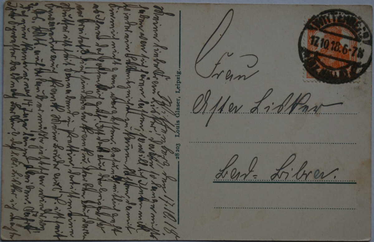 Vokietijos Reichas, Witenbergas 1918m atvirlaiškis