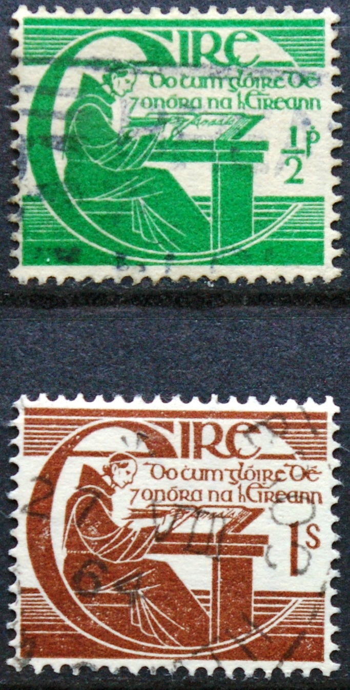 Airija, pilna serija, MiNr 93-94 Used (O)