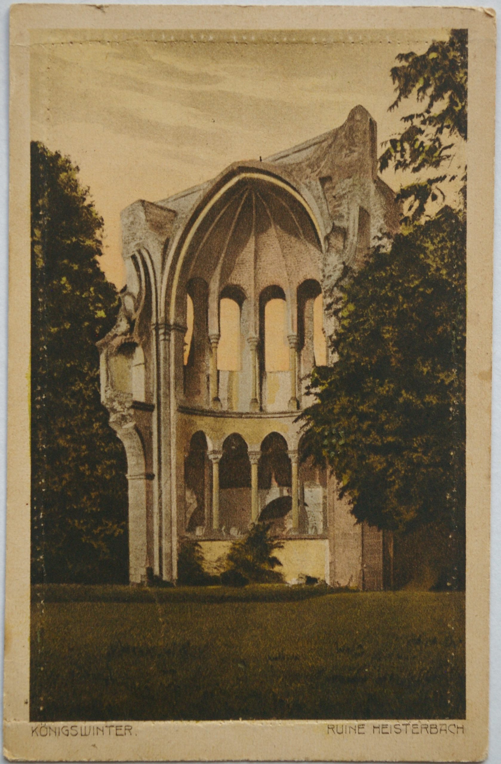 Vokietijos Reichas, Konigswinteris 1921m atvirlaiškis