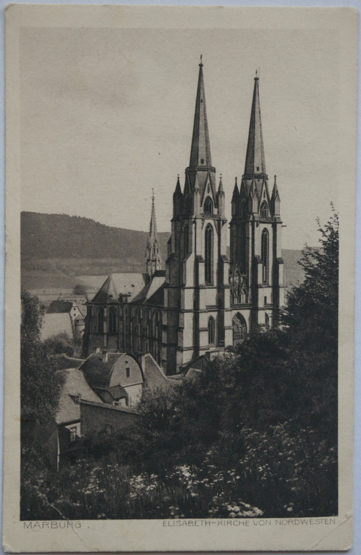 Vokietijos Reichas, Marburgas 1916m atvirlaiškis
