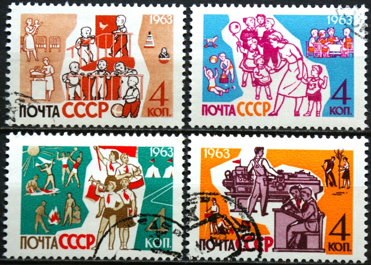 Rusija, TSRS, pilna serija MiNr 2712-2715 Used(O) V