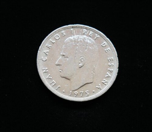 Ispanija, 5 pesetos 1975m *78