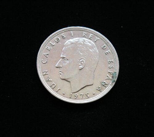 Ispanija, 5 pesetos 1975m *78