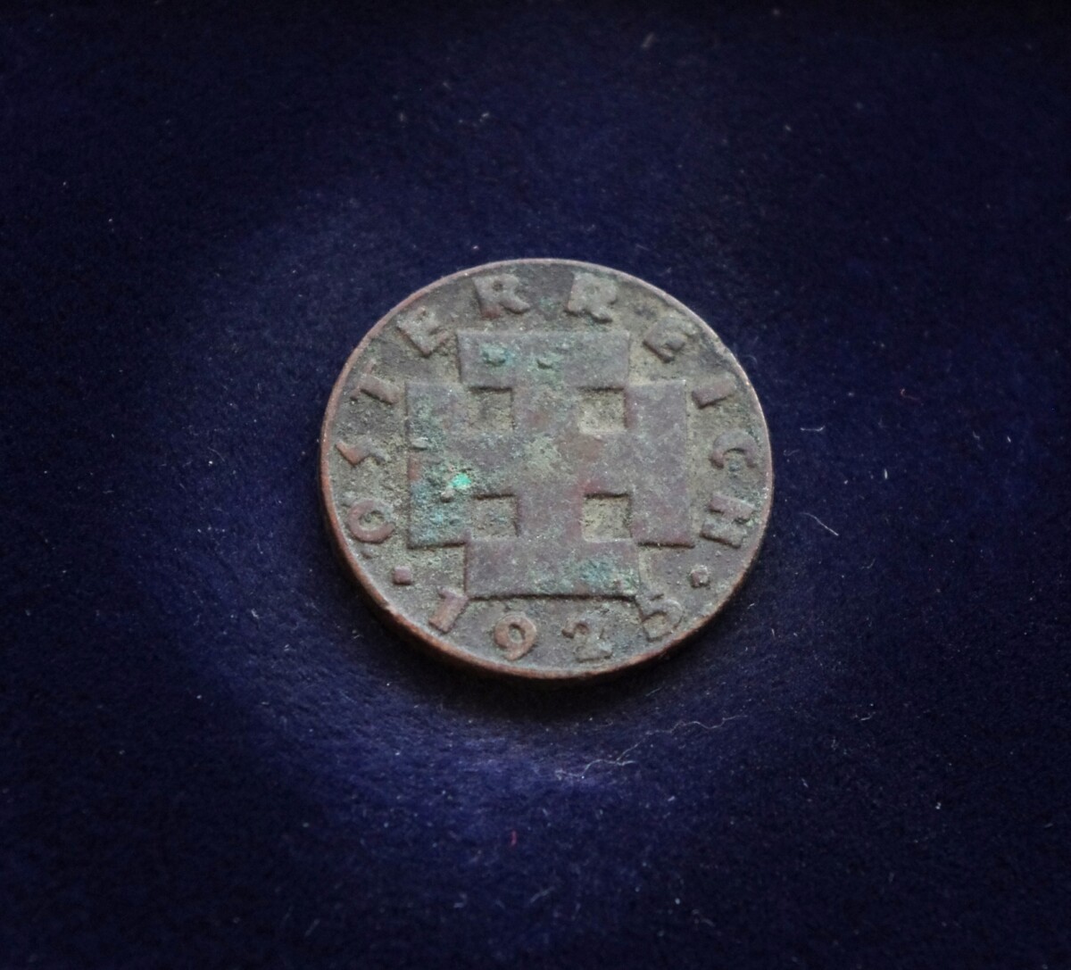 Austrija, 2 grošenai, 1925m