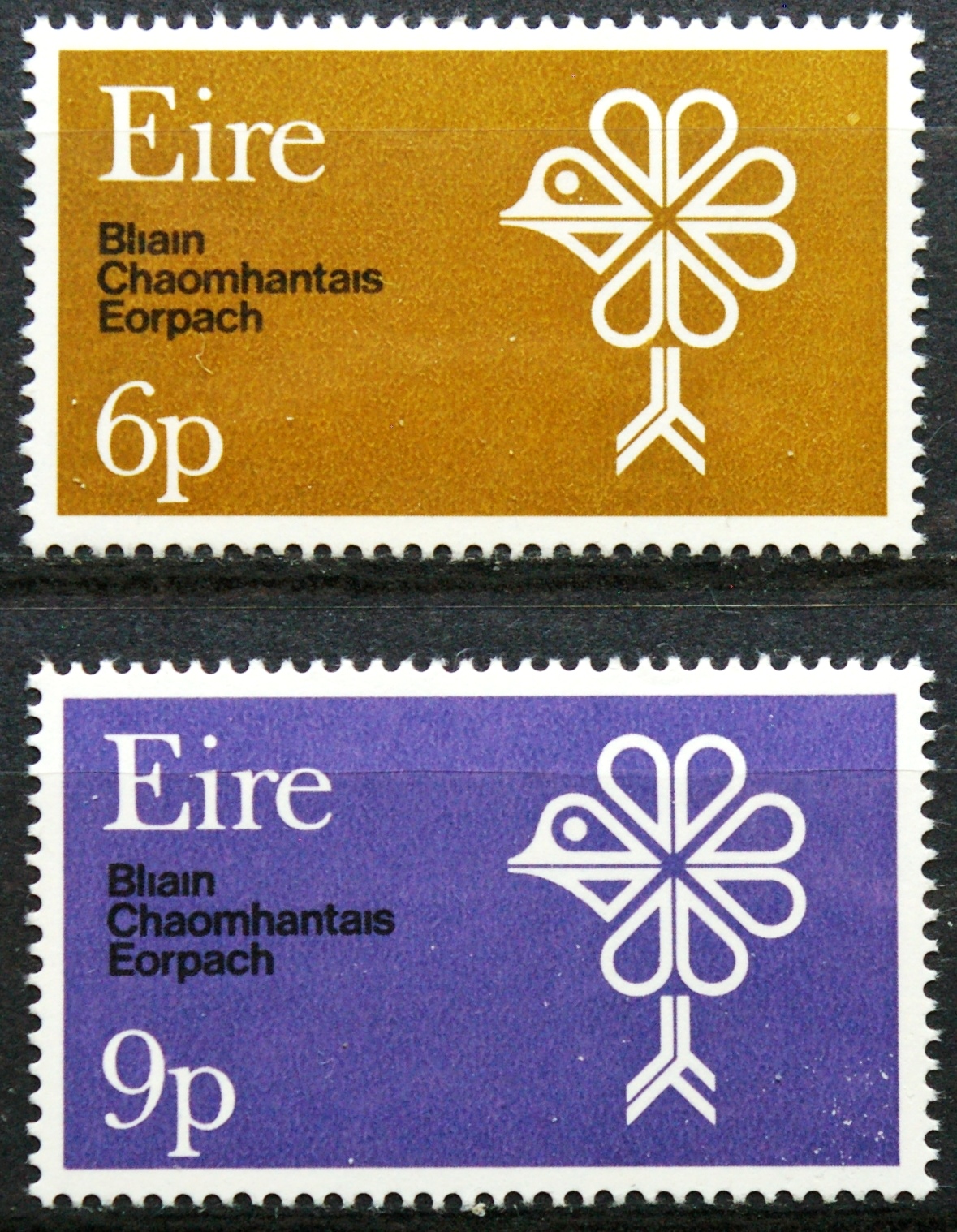 Airija, pilna serija, MiNr 237-238 MNH**