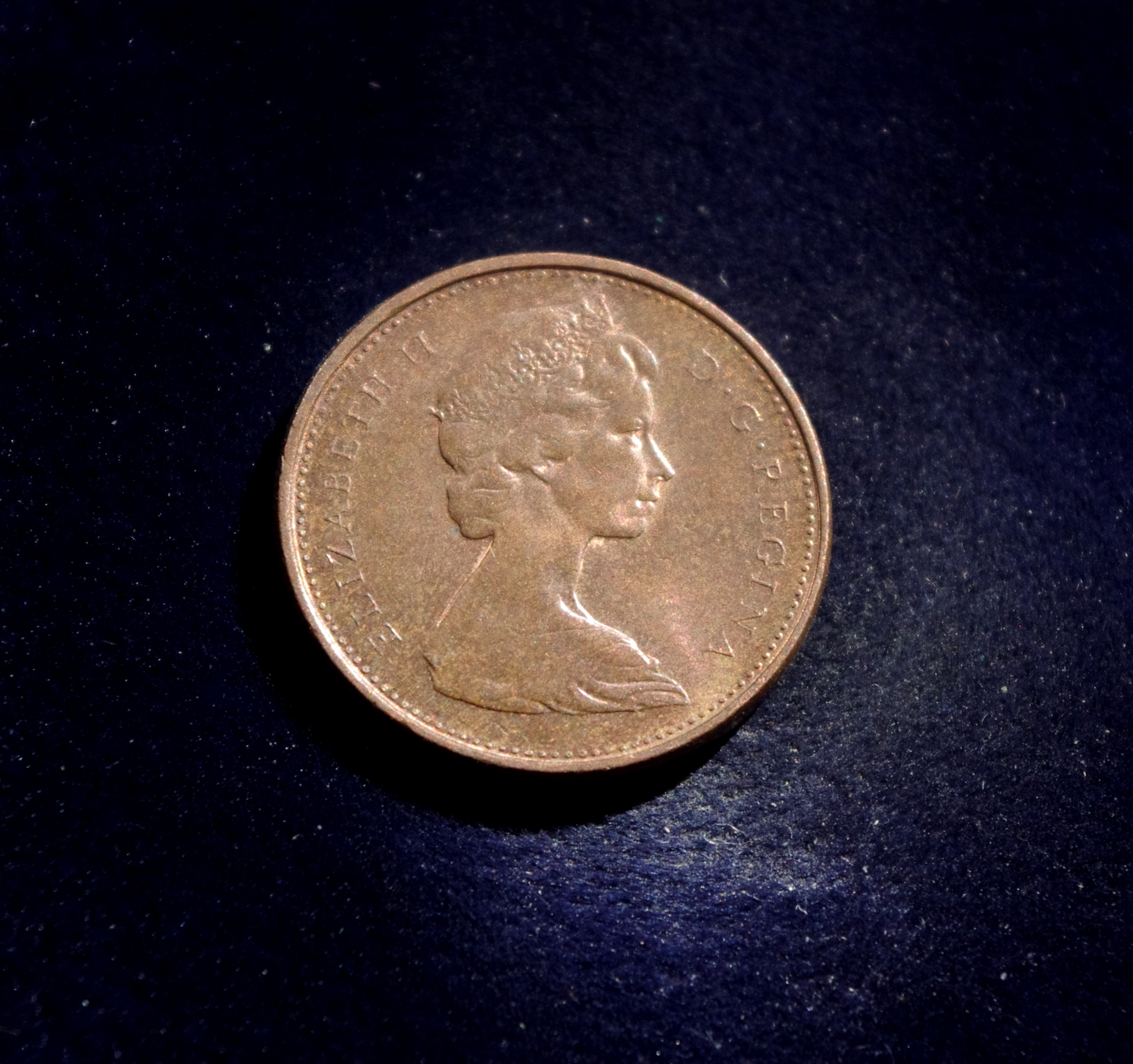 Kanada, 1 centas 1977m