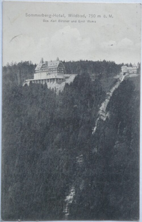 Vokietijos Reichas, Wildbadas 1909m atvirlaiškis