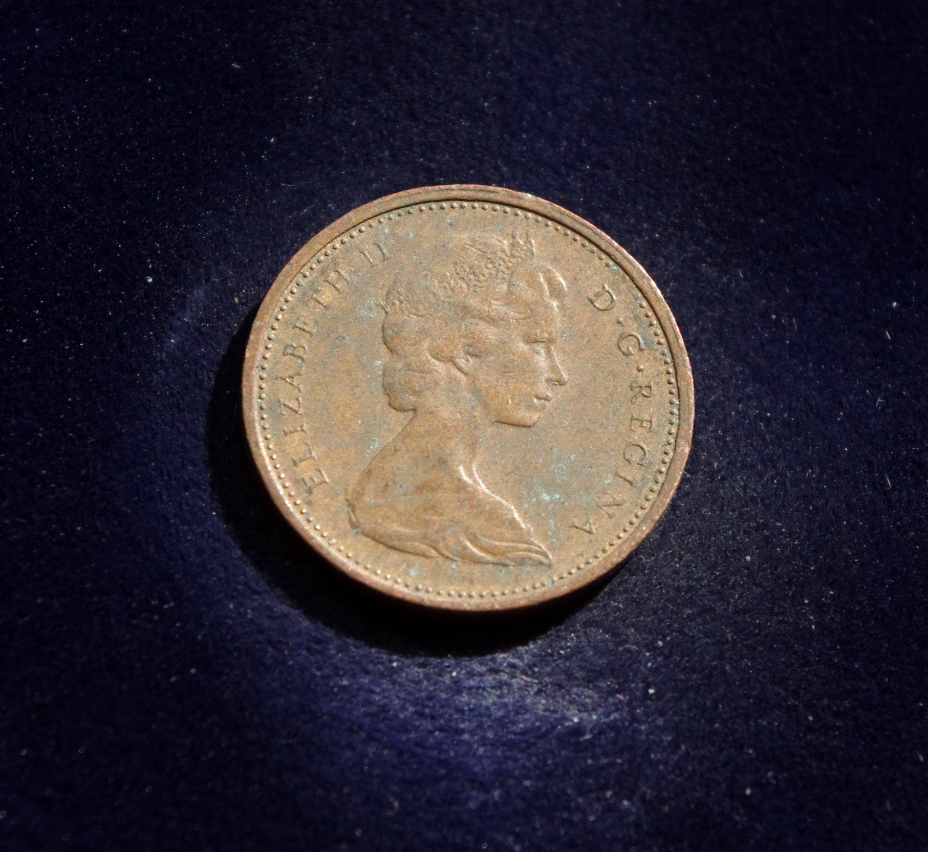 Kanada, 1 centas 1974m