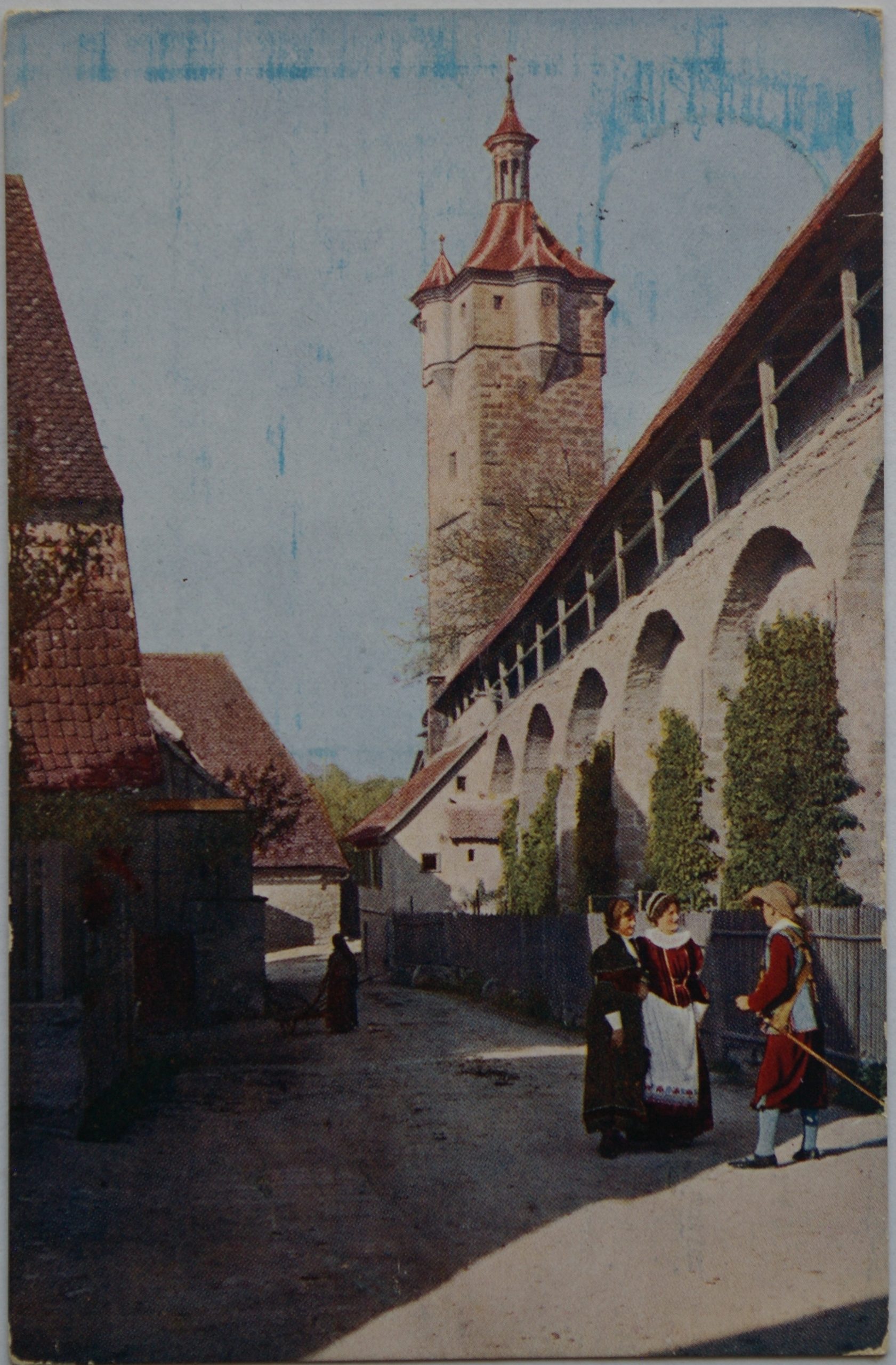 Vokietijos Reichas, Rothenburgas 1911m atvirlaiškis