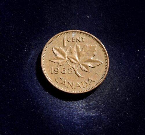 Kanada, 1 centas 1963m