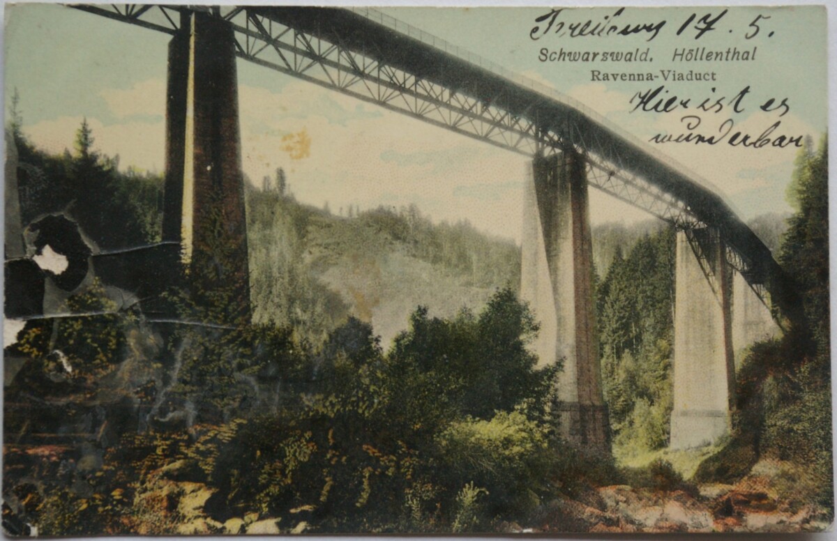 Vokietijos Reichas, Švarcvaldas 1907m atvirlaiškis