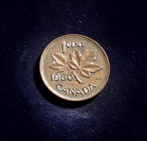 Kanada, 1 centas 1950m