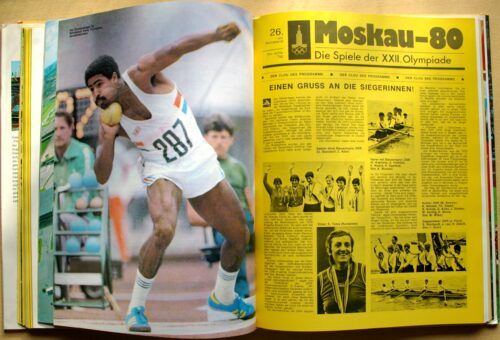 24 knygų (albumų) Olimpiados ir sporto tema kolekcija G