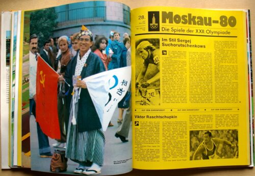 24 knygų (albumų) Olimpiados ir sporto tema kolekcija G