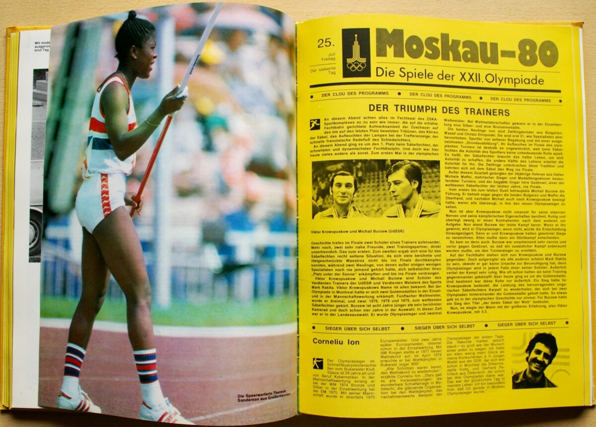 24 knygų (albumų) Olimpiados ir sporto tema kolekcija G