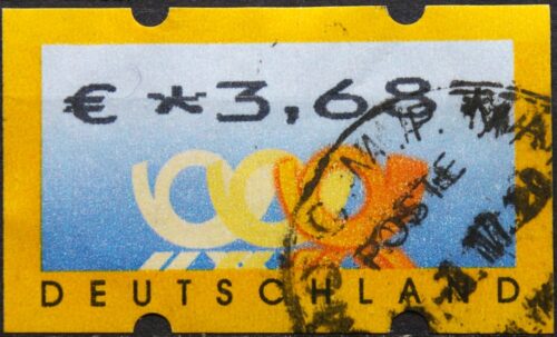 Vokietija, pašto automatų ženklas MiNr 4 Used(O)