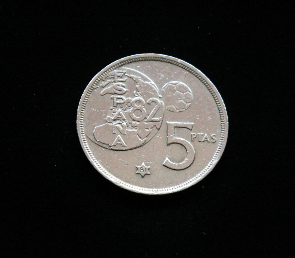 Ispanija, 5 pesetos 1980m *81