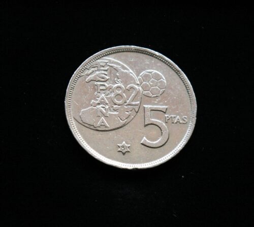 Ispanija, 5 pesetos 1980m *81