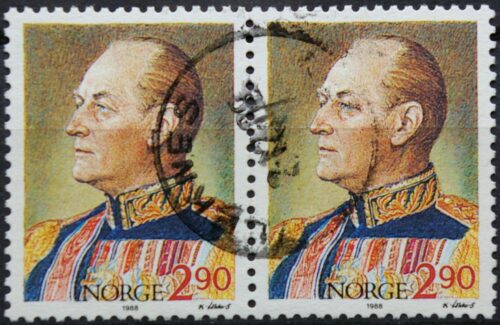 Norvegija, pora MiNr 998 Used (O) G