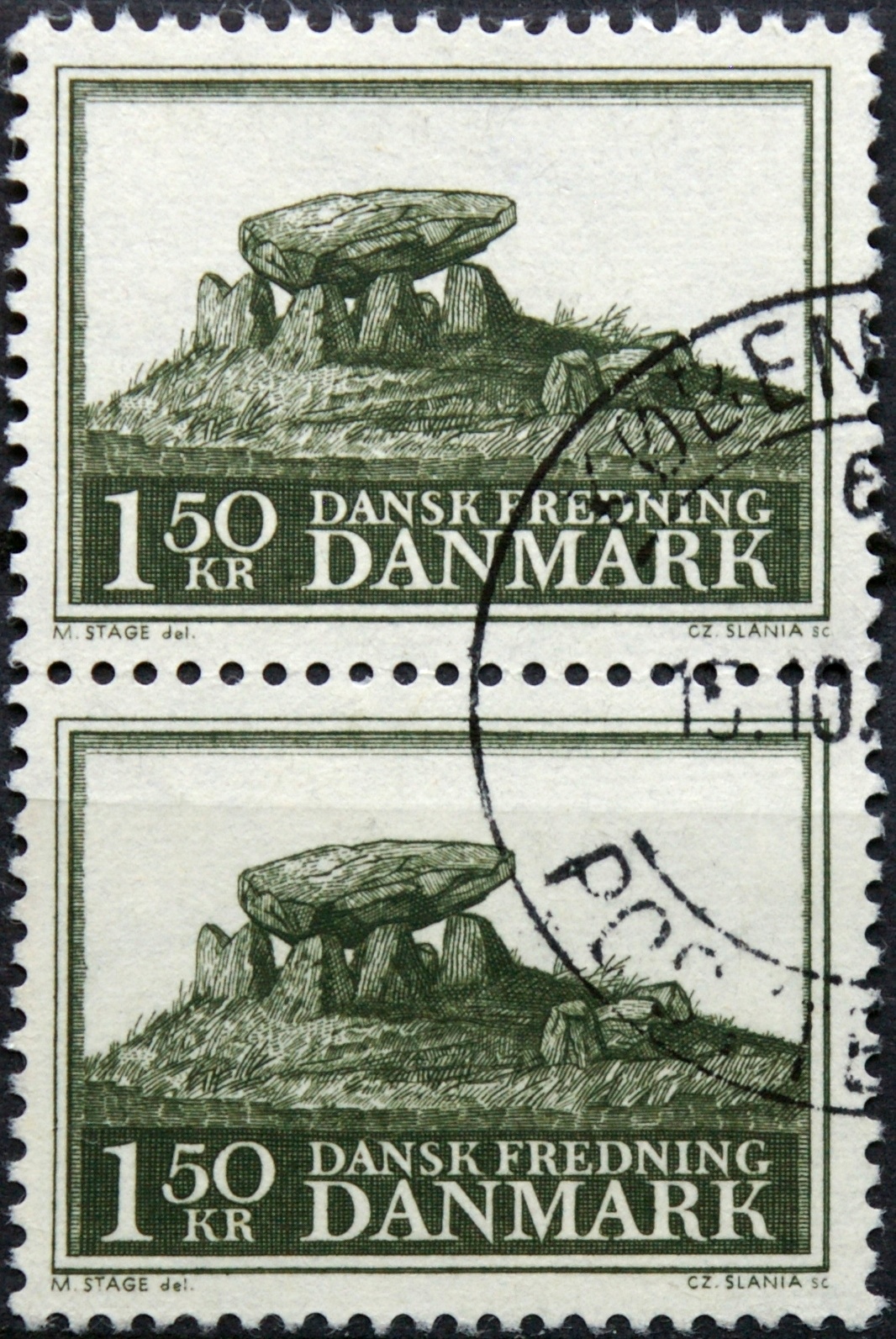 Danija, pora ScNr 428 Used(O) G