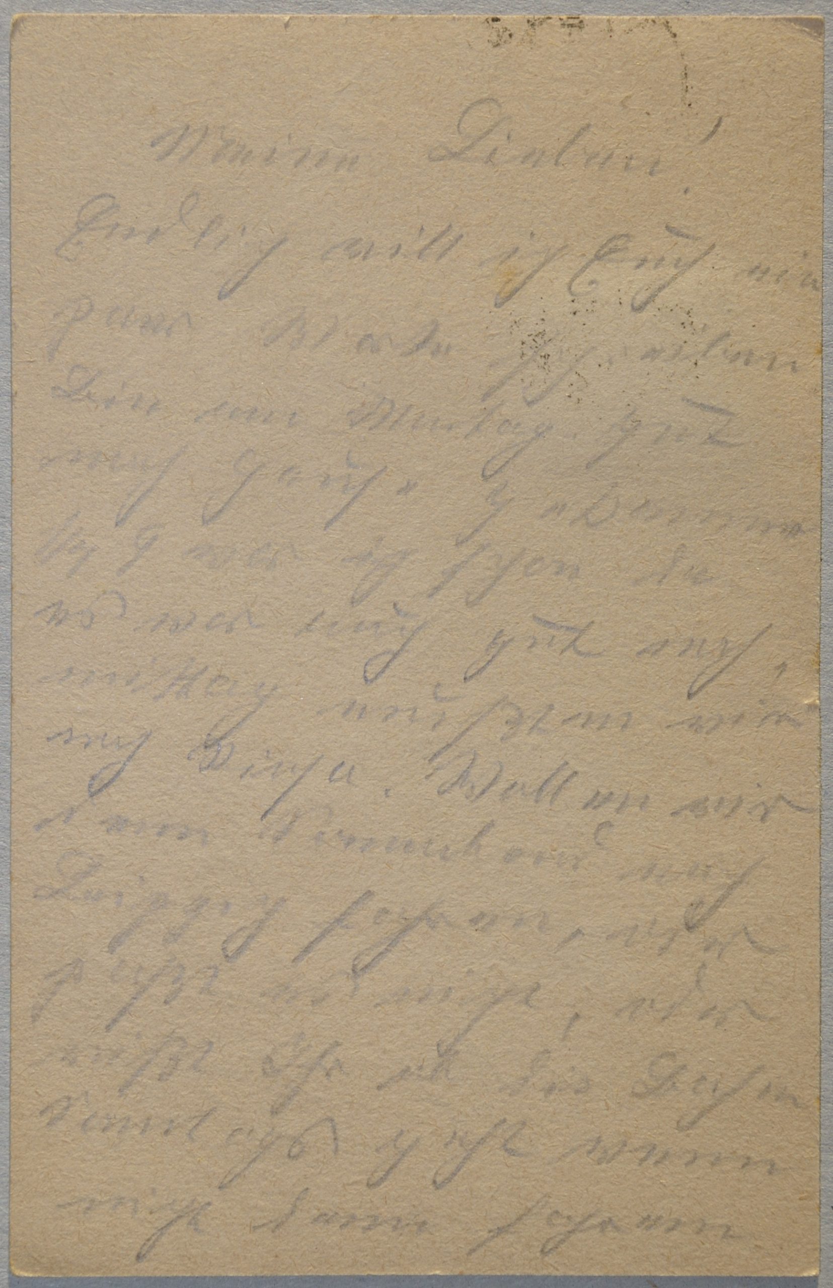 Vokietijos Reichas, 1920m atvirlaiškis