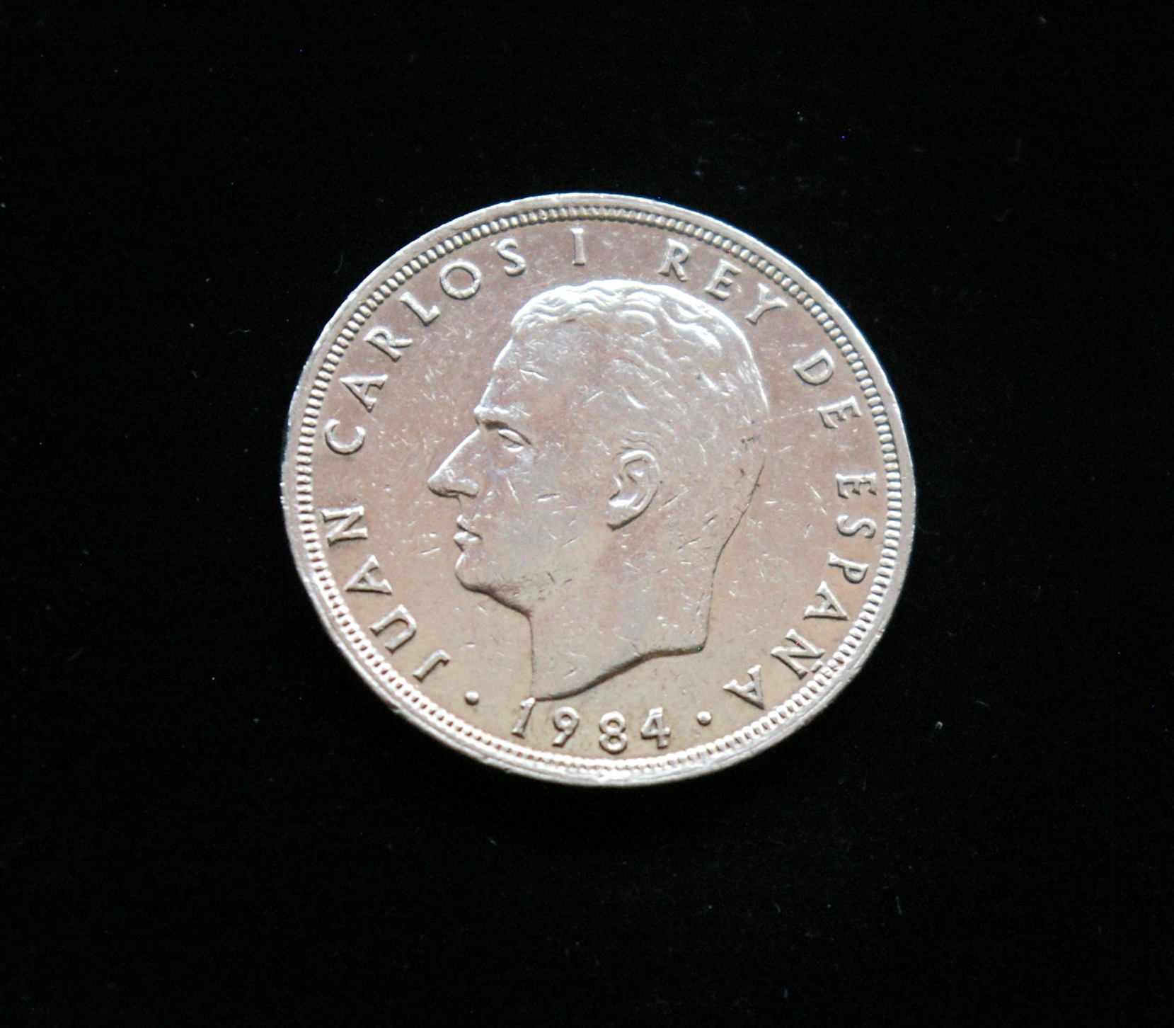 Ispanija, 5 pesetos 1984m