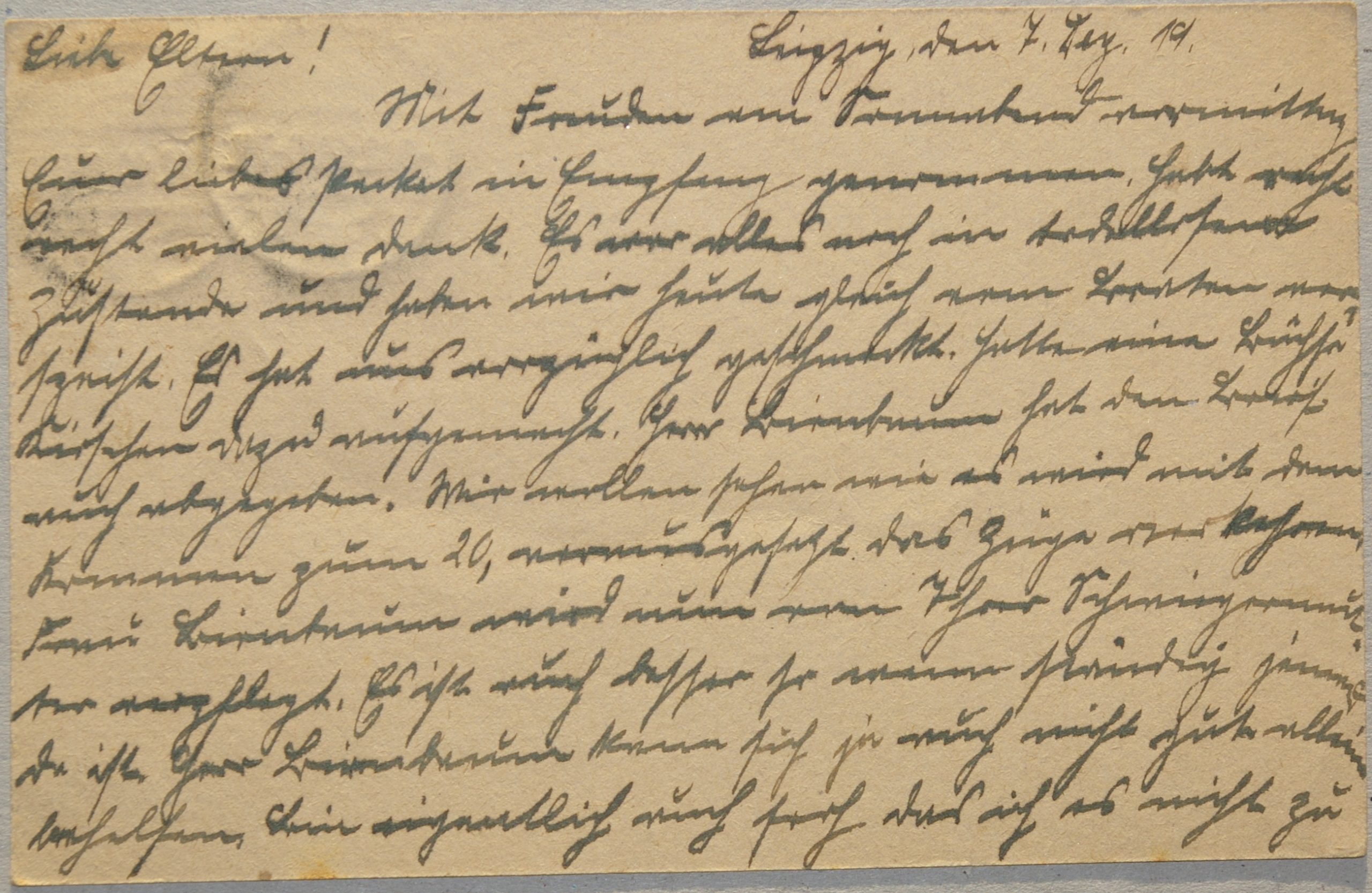 Vokietijos Reichas, 1919m atvirlaiškis