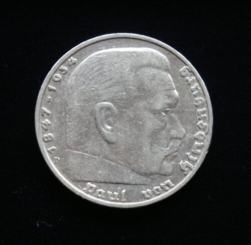 Vokietijos Reichas, SIDABRINĖS 5 markės 1935m-D