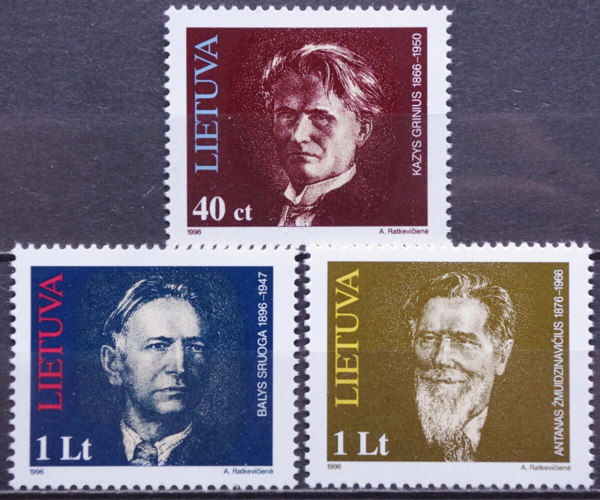 Lietuva, pilna serija, MiNr 603-605 MNH** V